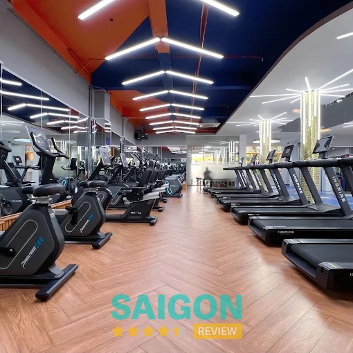 Không gian thực hành tại Values Sports Gym