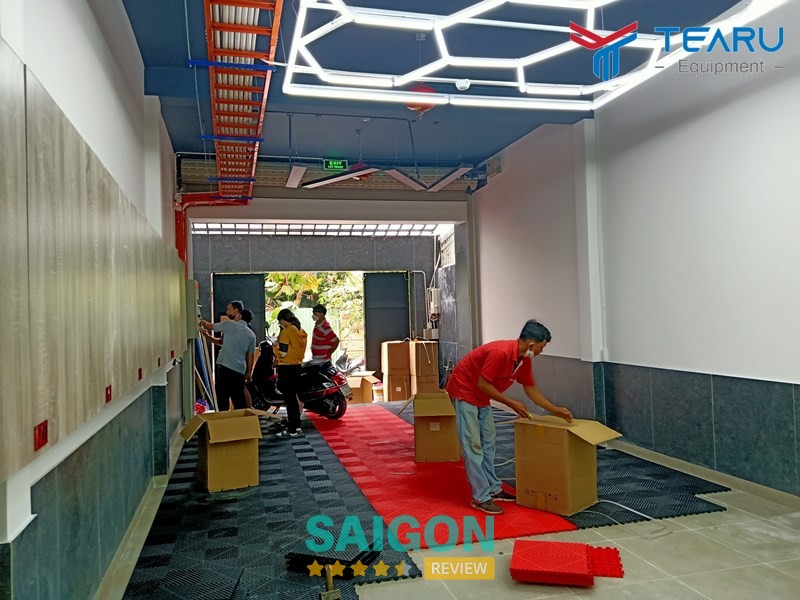 Sản phẩm chăm sóc và rửa xe tại tổng kho