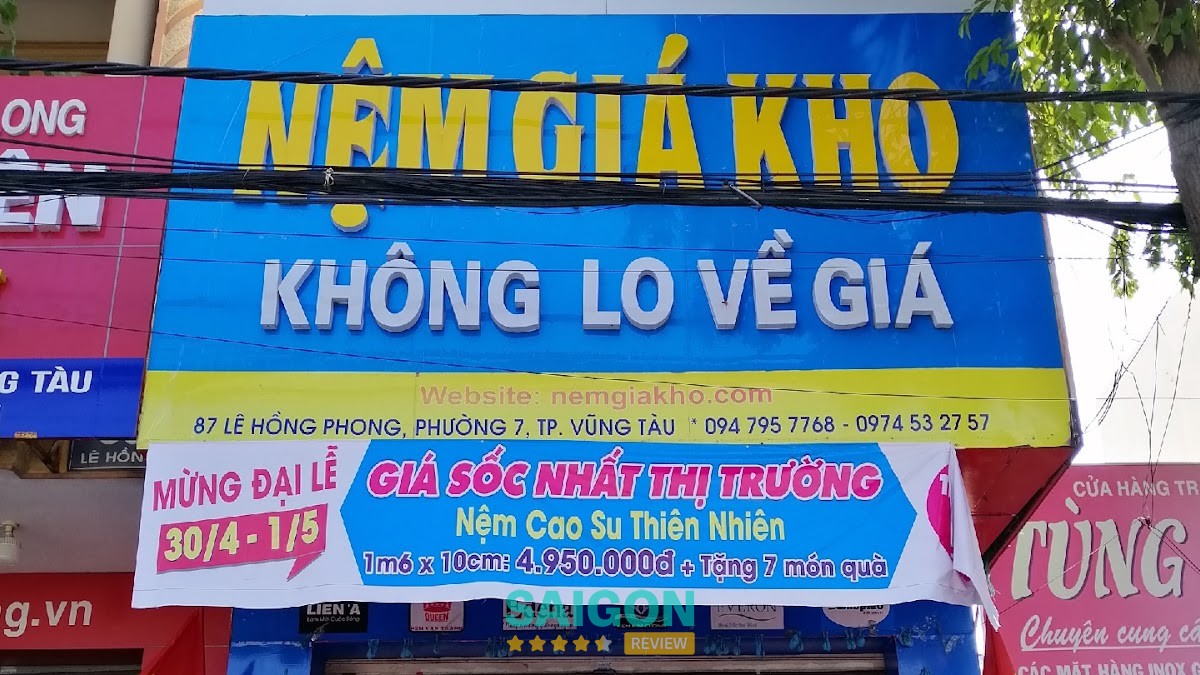 Cửa hàng Nệm Giá Kho Vũng Tàu