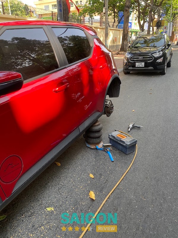Dịch vụ vá lốp lưu động Vũng Tàu