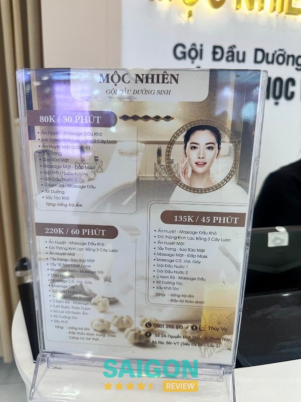 Gội Đầu Dưỡng Sinh MỘC NHIÊN – hình ảnh 2