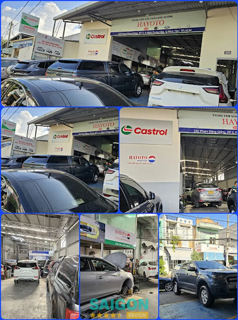 HAYOTO Garage: 240 Phạm Đăng Giảng, P. Bình Hưng Hòa
