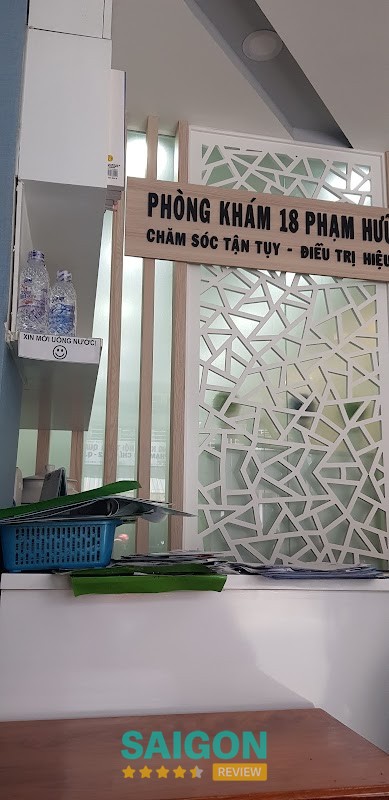 Khu vực tiếp nhận tại Phòng khám Nội tiết 18 Phạm Hữu Chí