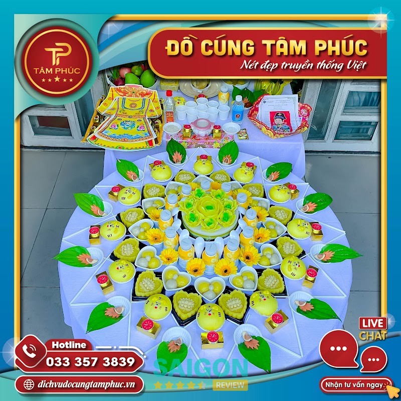 Đồ Cúng Tâm Phúc TPHCM