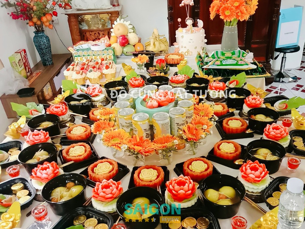 Mâm cúng Cát Tường