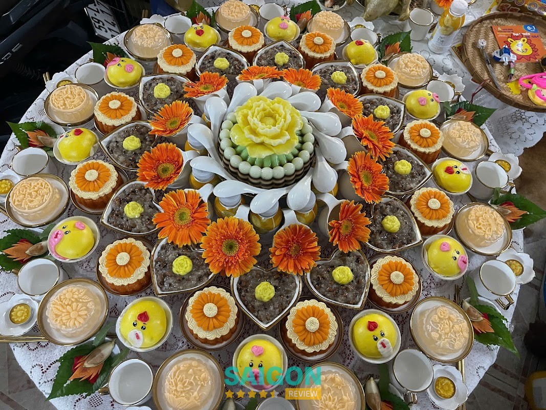 Mâm cúng đầy tháng thôi nôi cho bé