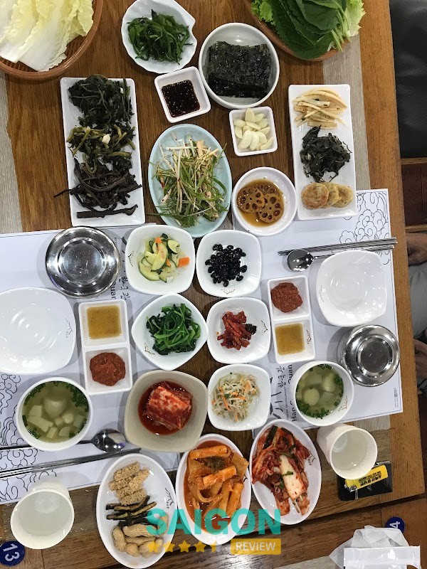 Món ăn tại Hàn Quốc Quán