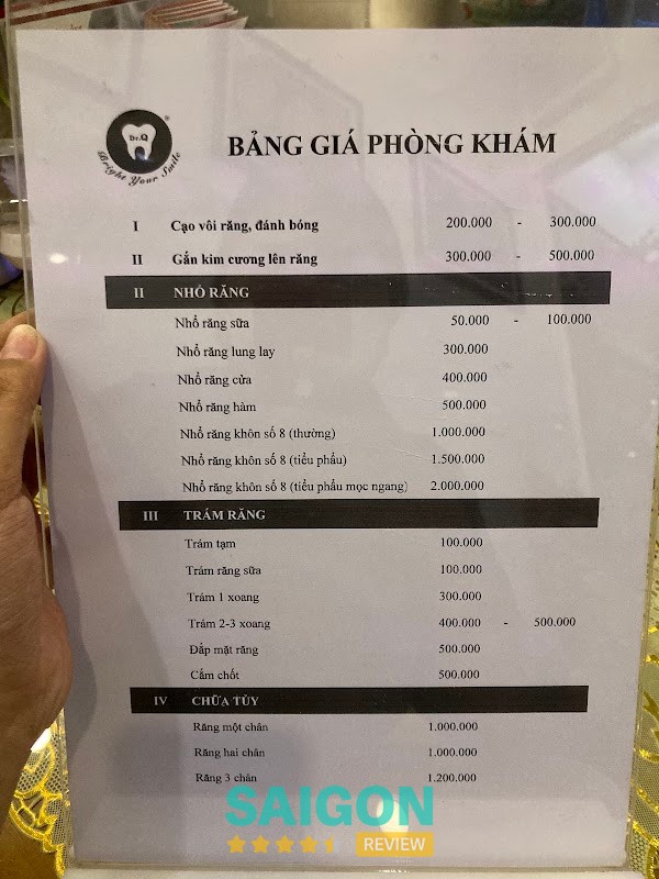 Phòng khám Nha Khoa 485 tại Quận 4 (cũ)