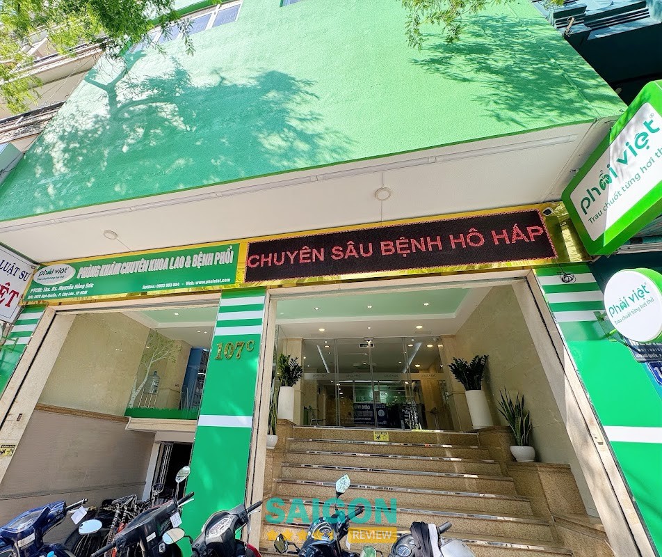 Không gian Phòng khám hô hấp Phổi Việt