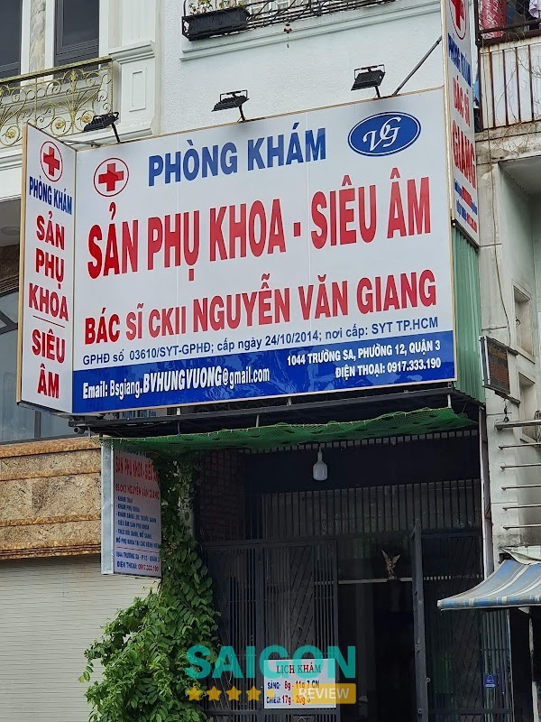 Phòng khám sản phụ khoa BS.CKII Nguyễn Văn Giang Quận 3