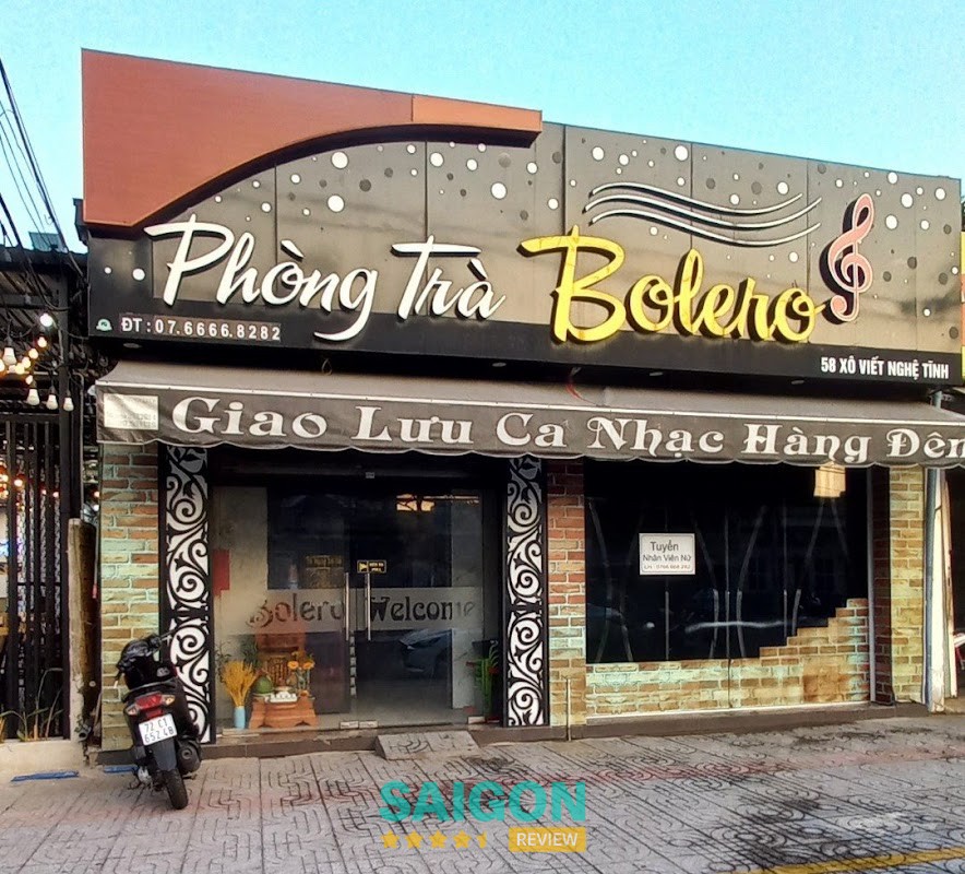 Không gian nghe nhạc tại Phòng Trà Bolero