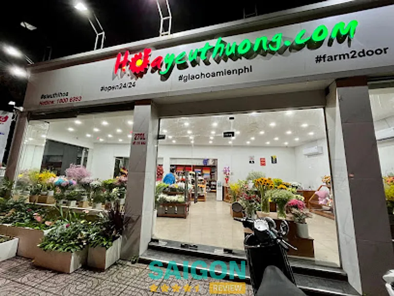 Shop Hoa Yêu Thương: 230B Võ Thị Sáu, P. Xuân Hòa