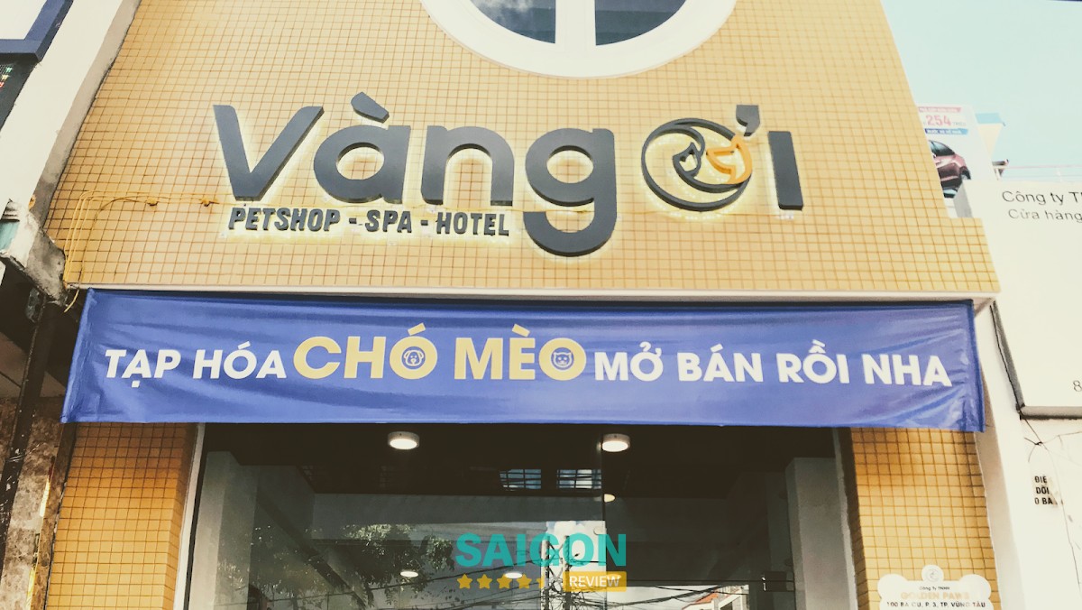 Không gian Vàng Ơi Petshop Vũng Tàu