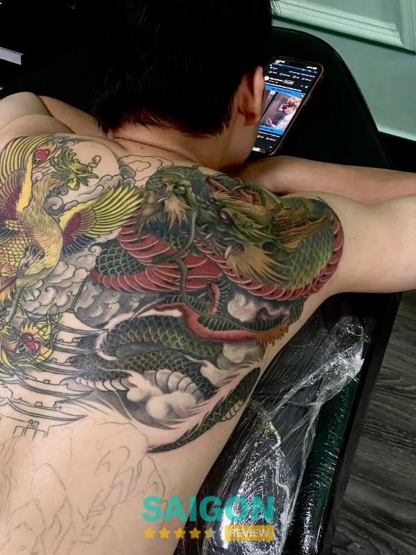 Hình xăm nghệ thuật tại Green ink Tattoo