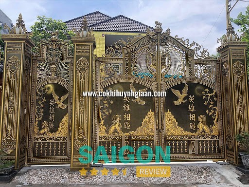 Sắt mỹ thuật Huỳnh Gia An mẫu công trình