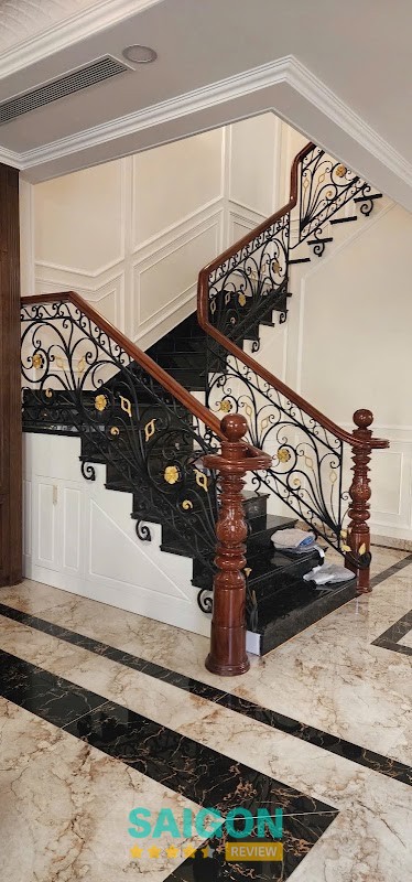 Sắt rèn mỹ thuật Vương Gia Phát mẫu 2